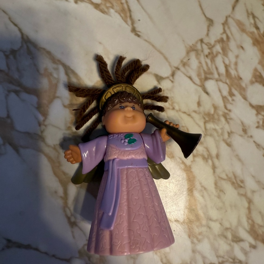 Purple Angel Cabbage Patch with Trumpet